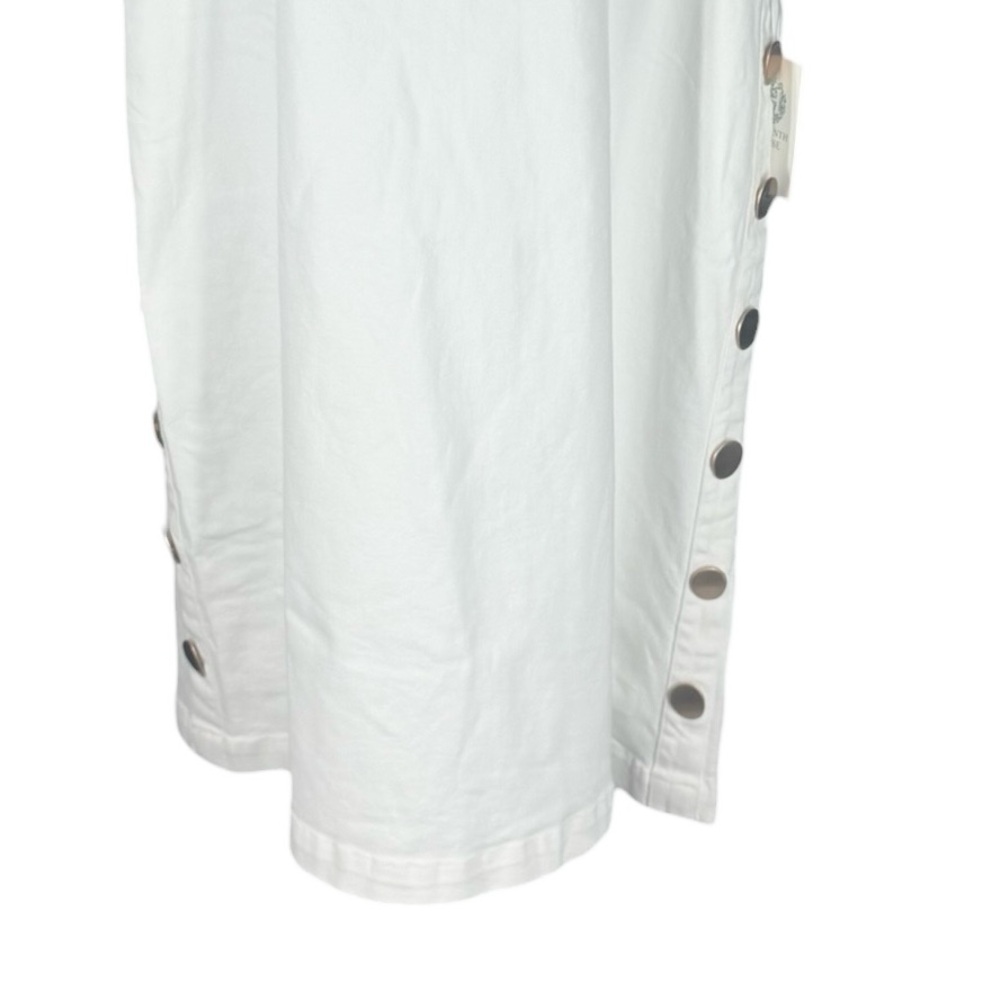 Tuckernuck Hyacinth House Bitsy Twill Mini Swing Dress White NWT Size L - Picture 5 of 12